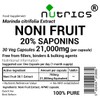 Nutrics® 50g Noni Fruit Extract Powder - 20% Saponins 30:1