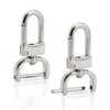 CRAFTMEMORE 2pcs Detachable Snap Hook Swivel Clasp w/Screw Bar VT99