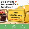 DankeDir! Bitte keine Werbung einwerfen außer Bier- 30 x 20