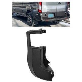 KUAFU Left & Rear Bumper End Cap Compatible with 2015 2016 2017 2018 2019 Ford Transit-150 250 350 350HD Replacement for CK4Z-17F774-DD FO1104137 Bumper Corner Cover