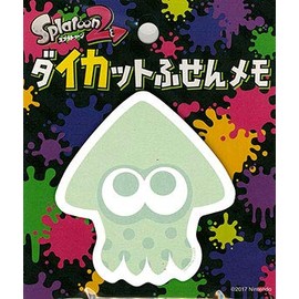 supuratoxu-n 2 Squid Die Cut husen Memo