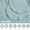 Blythease Oversized King Bedspread 128x120 Extra Wide, Paisley Pattern Design,