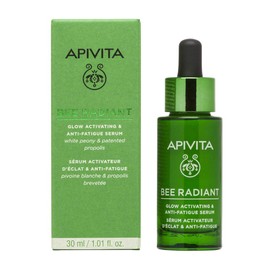 Apivita fluid serum, additionally offers even skin tone and enhances skin vitality