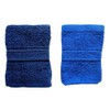 2 Pack Face Cloths Face Flannels 100% Egyptian Cotton Face