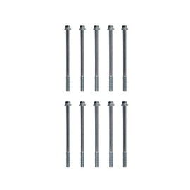 GY6 transmission case cover GY6 drive wheel cover GY6 starting lever cover screw, suitable for 50cc-200cc QMB139 157QMJ Chinese moped, screw model M6 (6x65 mm/0.23x2.559 in)