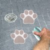 Alipis Shower Stickers 10pcs Footprint Anti-Slip Stickers Decal Non Bathtub