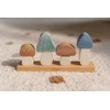 Little Dutch Forest Friends 7230 FSC Wooden Stacking Game Mushrooms