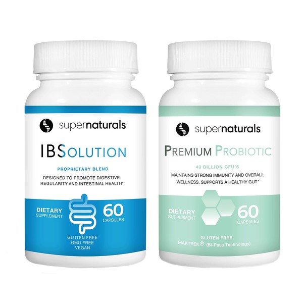 JLM NUTRITIONALS IBSolution Gut Health Bundle - All Natural Gut