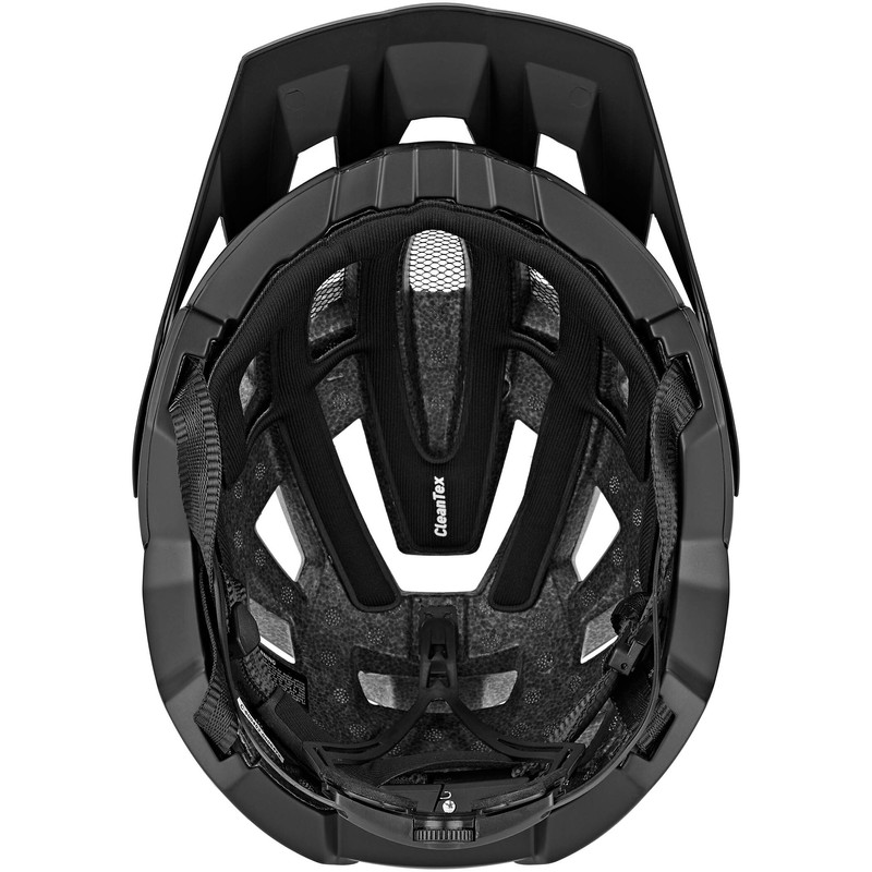 Cratoni Kinder AllSet Fahrradhelm, Black Matt, M-L