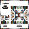 Grencian 100 Pcs Super Theme Hero Square Napkins Disposable White