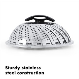 OXO Good Grips Stainless Steel Steamer With Extendable Handle | OXO