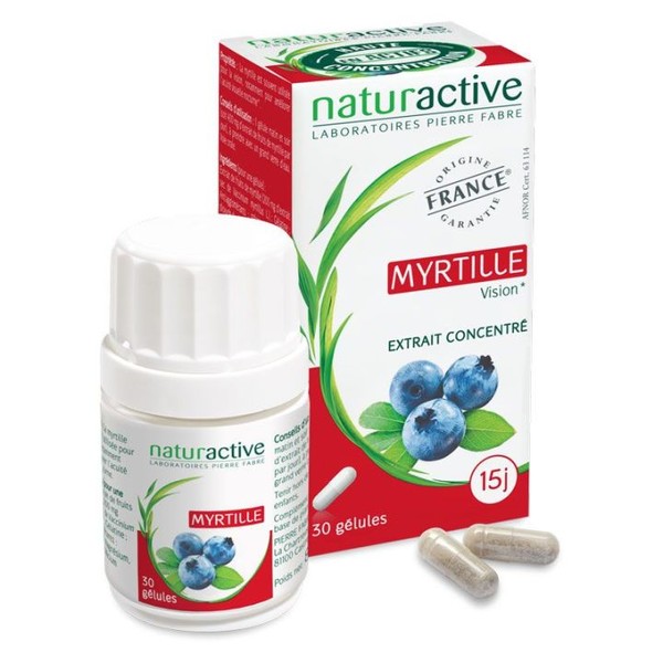 Naturactive Myrtille 30 gélules