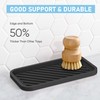 EG-SIPRO Silicone Sponge Holder,Large 10" Kitchen Sink Organizer Tray Kitchen