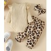 Baby Girls Clothes Fall Winter Long Sleeve Onesie Clothing Pant