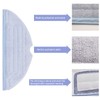 VIEWALL Pack of 8 Replacement Wipes for Roborock S8/S8+/ S7