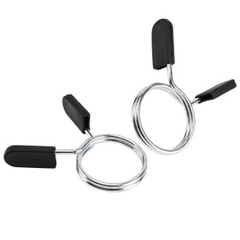 EastyGold Barbell Clips Olympic Barbell Clamps Collars 2 Inches Weight Bars Lock Dumbbell Spring Clips Circlip Fitness Weightlifting Buckle for Strength Training Gym Accessory