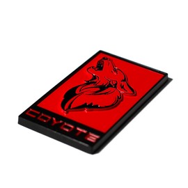 Coyote Badge Shop - GT350 Style Coyote Badge (Red)
