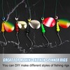 210pcs Walleye Rig Making Kit Stacked Fishing Beads Spinner Blades