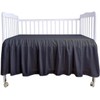 Crib Bed Skirt 28” x 52” with 14” Drop –