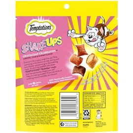 Temptations Temptations ShakeUps Crunchy and Soft Cat Treats Crustacean Celebration Flavor, 5.29 oz. Pouch
