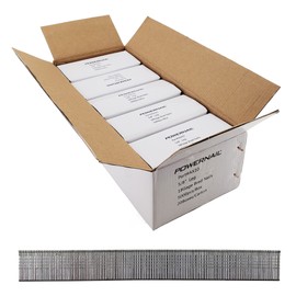 Powernail AX10 18 Gauge 5/8 Inch Length Galvanized Straight Brad Nails (Case of 20x 5000ct Boxes)