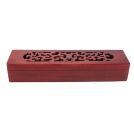 Vietnam Nanmu Chopsticks Box Lying Incense Burner Assorted Hollow Incense Box(#1)
