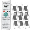 pbf PHOTO BOOTH FRAMES 2x6 Magnetic Picture Frames for Refrigerator
