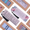 Christian Couples' Bamboo Bookmarks for Women with Floral and Bible