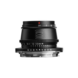 TTArtisan 35mm F1.4 APS-C Manual Focus Lens Compatible with Canon RF Mount Cameras R7, R10 APS-C Model EOS R, RP, R5, R6 (Black)