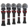 Scott Edward Golf Headcovers 5Pcs for Driver*1 Fairway*2 Hybrid*2,Knitted Elastic
