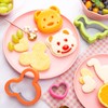 Nifogo Cookie Cutters 45 Pieces, Cookie Cutters, Sandwich Cutters Fruit