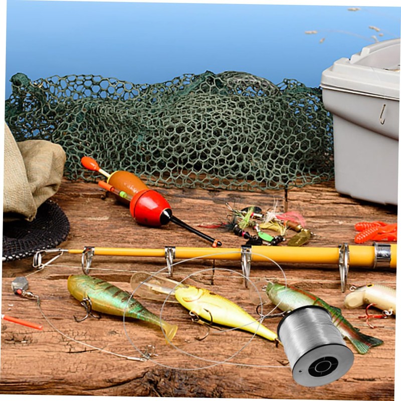 Operitacx 1 Set Clear Fishing Line Nylon Invisible String for