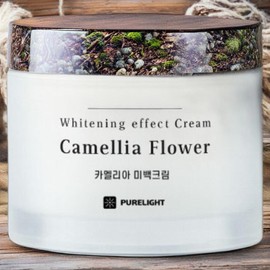 Pure Light Skin Soothing Skin Softening Camellia Whitening Cream 1ea 50ml / 퓨어라이트 피부진정 피부유연 카멜리아 미백크림 1개 50ml