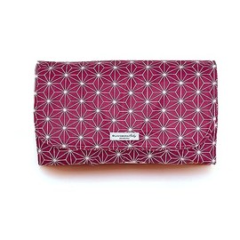 Blausberg Baby Changing Bag Washable Nappy Bag Washable for on the Go Materials Oek-Tex Standard Certified Made in Germany Happy Star Cranberry Red, rose