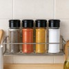 8 Stück Gewürzdosen, 100ml gewürzstreuer Kunststoff Gewürzdose Transparent Gewürzbehälter Gewürze