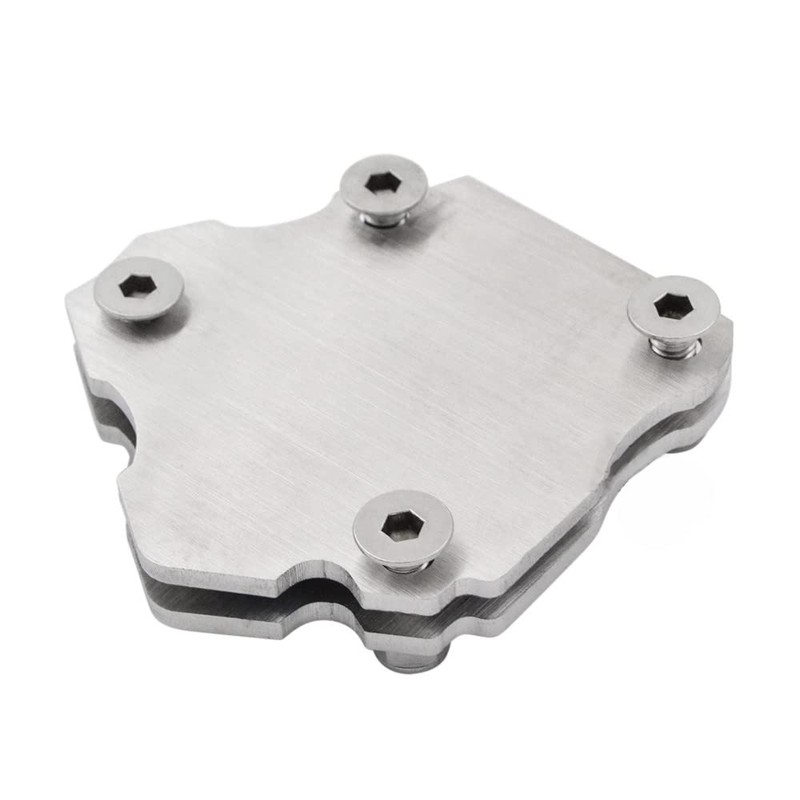 ZSADZS Universal Motorcycle Side Stand Extension Stretcher Bike Side Stand