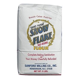 White as Snow Self-Rising Flour 80 Ounces