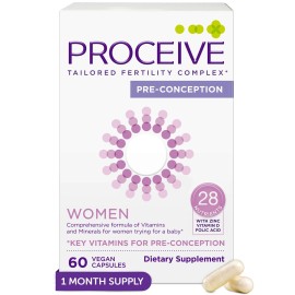 Proceive Tailored Fertility Supplement for Her Women - Womens Pre-Conception ...