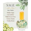 Sage Organic Mini Perfume Spray by Sage- 1/2 oz, Vegan