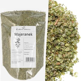 Kuchnia Zdrowia - Marjoram Dried - Natural - Aromatic - No Additives - Leak-proof Packaging with Zip - Doypack: (100 grams)