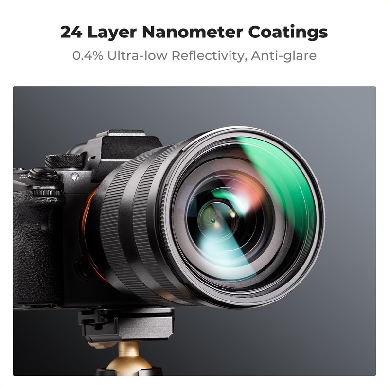 K&F Concept 86mm CPL Filter Circular Polarizing Lens Filters (Nano-D