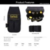 Baffect Canvas Tool Pocket Pouch Belt Small Pocket Tool Bag