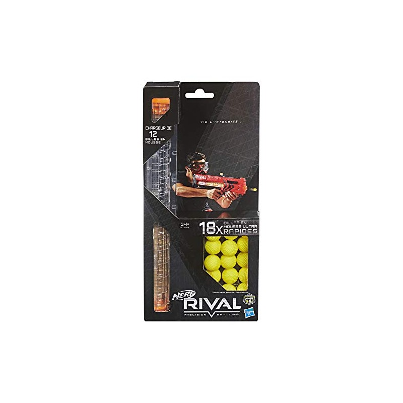NERF Rival Charger and 18 Foam Balls Rival