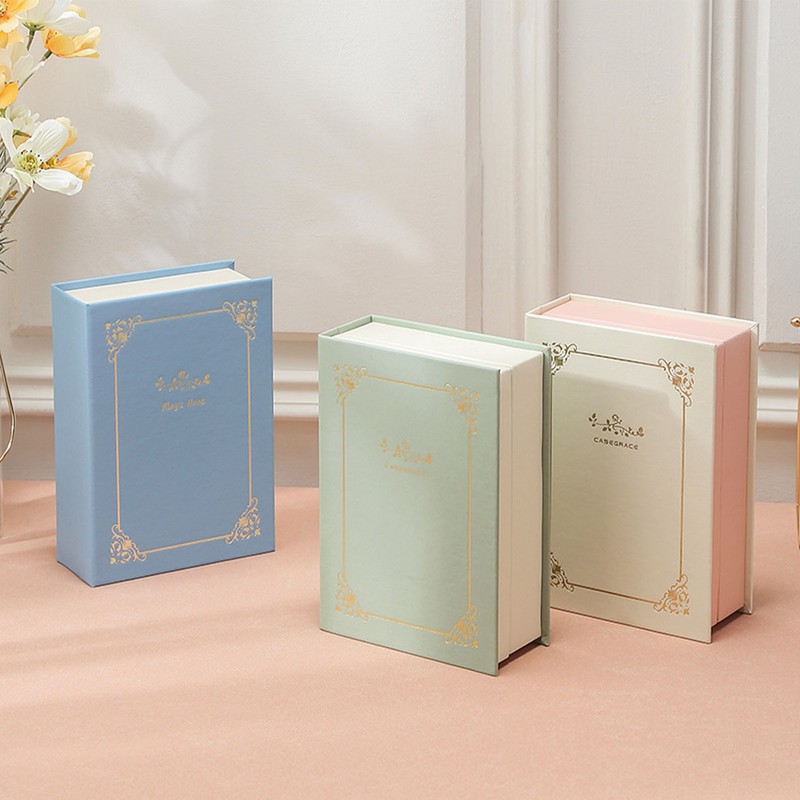 Jewelry Box Magnetic Closure Double Sided Large Capacity Decorative PU