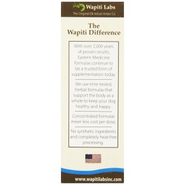 Wapiti Labs Inc Dog Chest Formula, White, 2