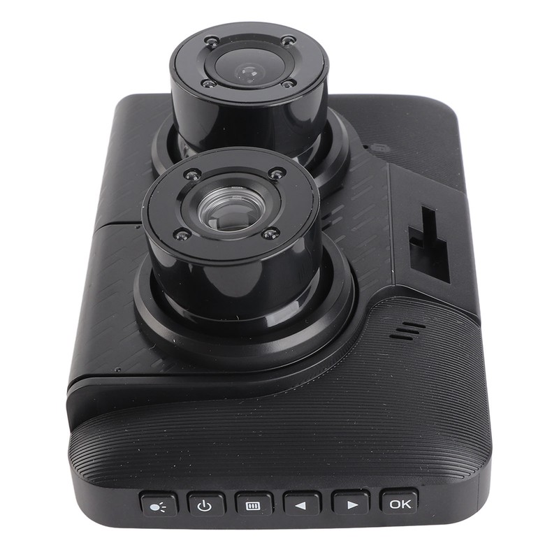 HD 1080P Car Driving Recorder with Rearview Camera Infrared Night