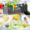 Sink Organiser Black with Towel Holder, Kitchen Organiser Sink with