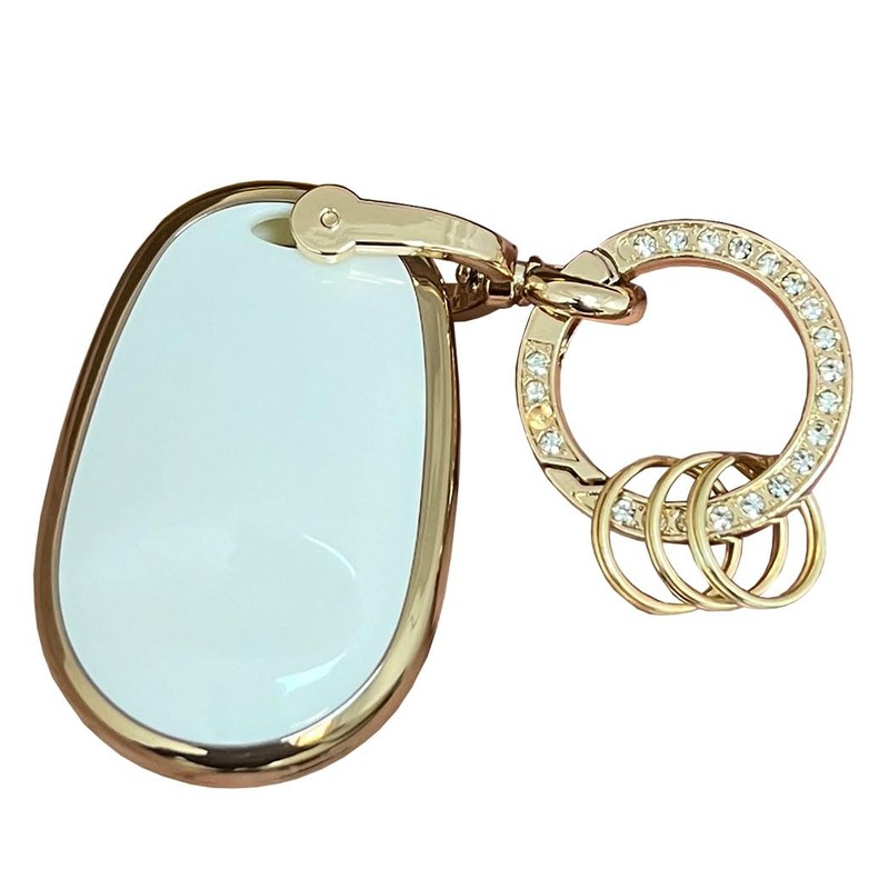 Rilnaewn Soft TPU for Toyota Key Fob Shell Fits for