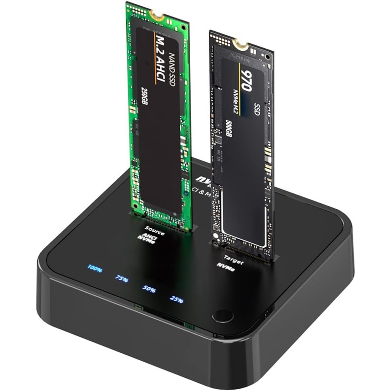 KALEA-INFORMATIQUE Dock for connecting 2 M2 AHCI or M.2 NVMe
