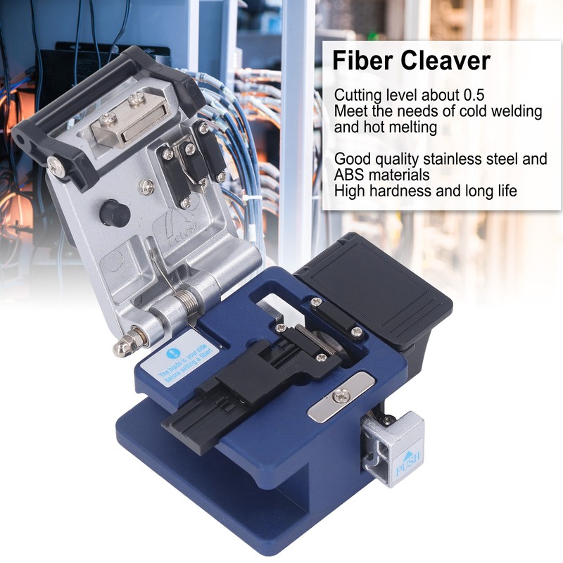 Fiber Cleaver FTTH Tool Kit High Accuracy Optical Cable Cutting